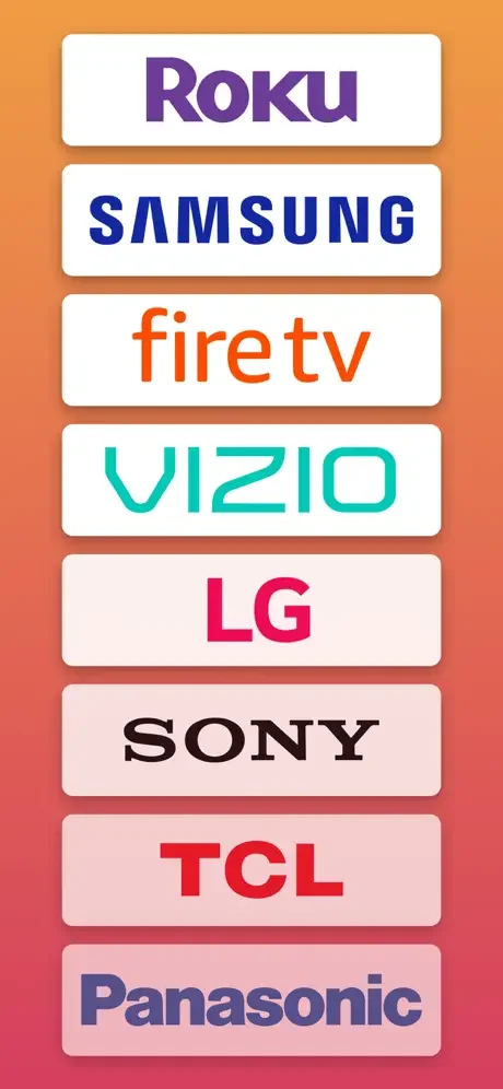 FireApp compatible with Roku, Samsung, FireTV, Vizio, LG, Sony, TCL, Panasonic smart TV brands